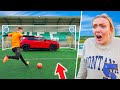 Surprising My GIRLFRIEND with her DREAM CAR! Then SMASHING it... (Football Challenge)