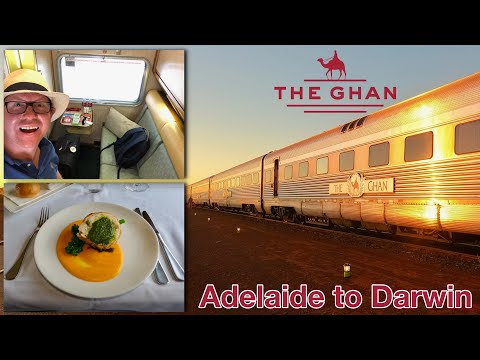 Onboard The Ghan - Australia's great luxury railway journey - Adelaide - Alice Springs - Darwin Video