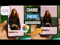 How To Change Photo Background In iPhone | How To Change Background in Photo in iPhone |
