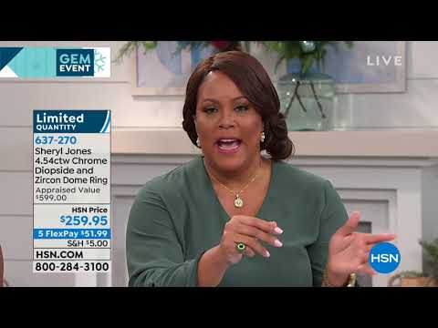 HSN | Sheryl Jones Fine Jewelry Premiere 10.23.2018 - 02 AM