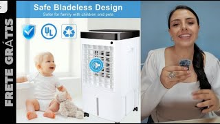 AR CONDICIONADO PORTÁTIL para o Verão! Resfria o Ambiente INTEIRO e Ainda Purifica o Ar