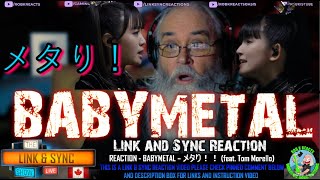 BABYMETAL - Link and Sync Reaction – メタり！！(feat. Tom Morello) (OFFICIAL Live Music Video)