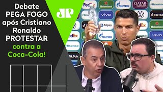 Atitude polêmica de Cristiano Ronaldo com a Coca-Cola faz debate ferver; assista