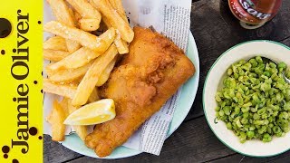 Homemade Fish and Chips | Bart van Olphen by Jamie Oliver