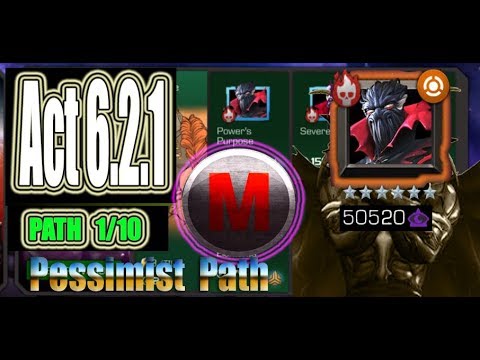 Act 6.2.1 Path 1/10 (Pessimist Path) - Marvel Contest of Champions