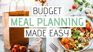 HOW TO MEAL PLAN on a budget » Meal planning for beginners