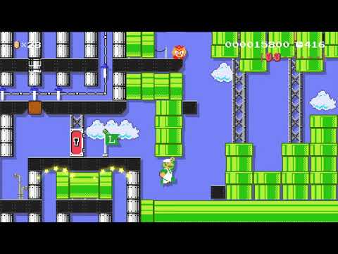 マスターソード生産工場 by げっぺい 🍄 Super Mario Maker 2 #akk