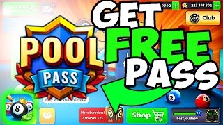 How To Get POOL PASS For FREE in 8 Ball Pool! (2024 Glitch)