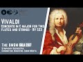 Vivaldi - Concerto in C major for two flutes and strings - RV 533 - Zubin Mehta
