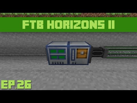 FTB Horizons Daybreaker : Ep.26 - Automatic Sorting RFTools Storage System