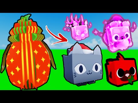 Opening Christmas Eggs In Pet Sim X! (Mythical Or Legendary Pet?!) 331 #shorts