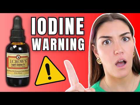 The Dark Side of Iodine No One Is Talking About...