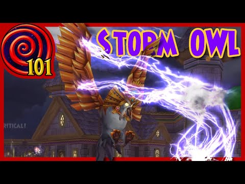 Wizard101: Storm Owl Spell