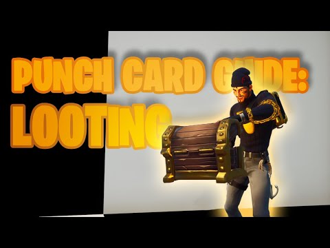 Punch Card Guide: Looting