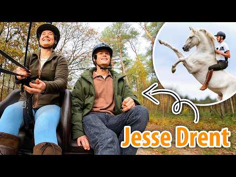 Op de menwagen met: Jesse Drent! 🐴 S1E1