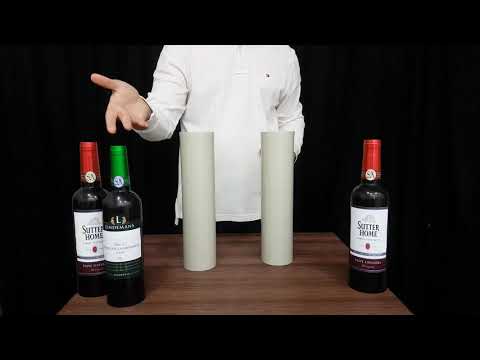 Multiplying Wine Bottles (8/COLOR) by Tora Magic