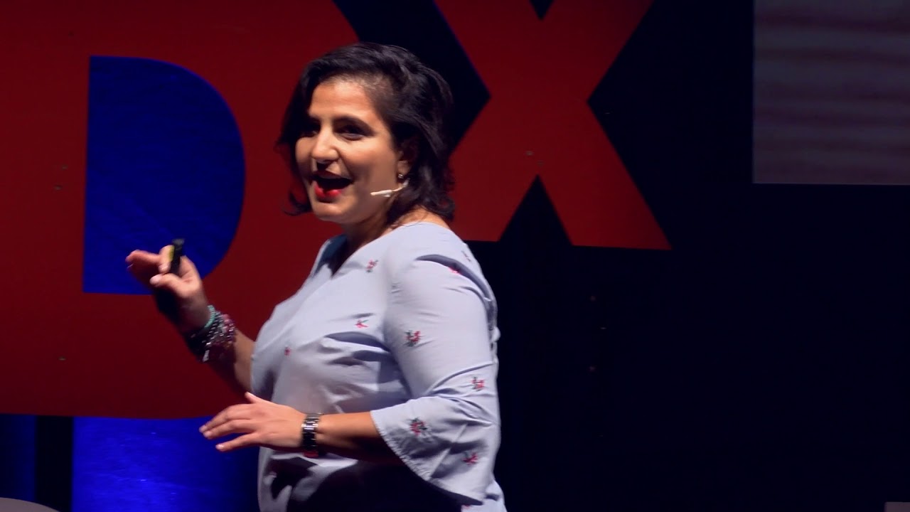Sarah-Nada Arfa on stage