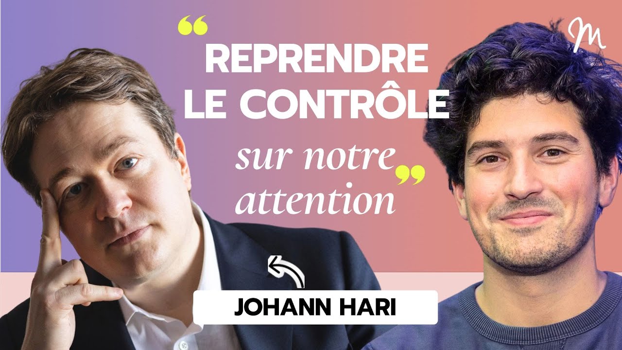 Reprendre le contrôle sur notre attention avec le journaliste et auteur Johann Hari #545