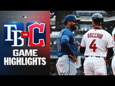클리블랜드 VS 탬파베이 3:1 MLB 스포츠하이라이트