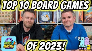 Hard 2 Master's Top 10 Board Games Of 2023!!