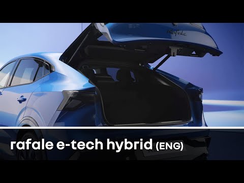automatic boot opening - Rafale full hybrid E-Tech - Renault