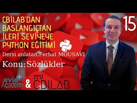 CBİLAB'DAN PYTHON DERSLERİ 15 : Sözlükler