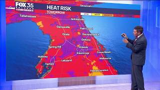 Orlando PM Weather Forecast: Central Florida continues to bake in the heat