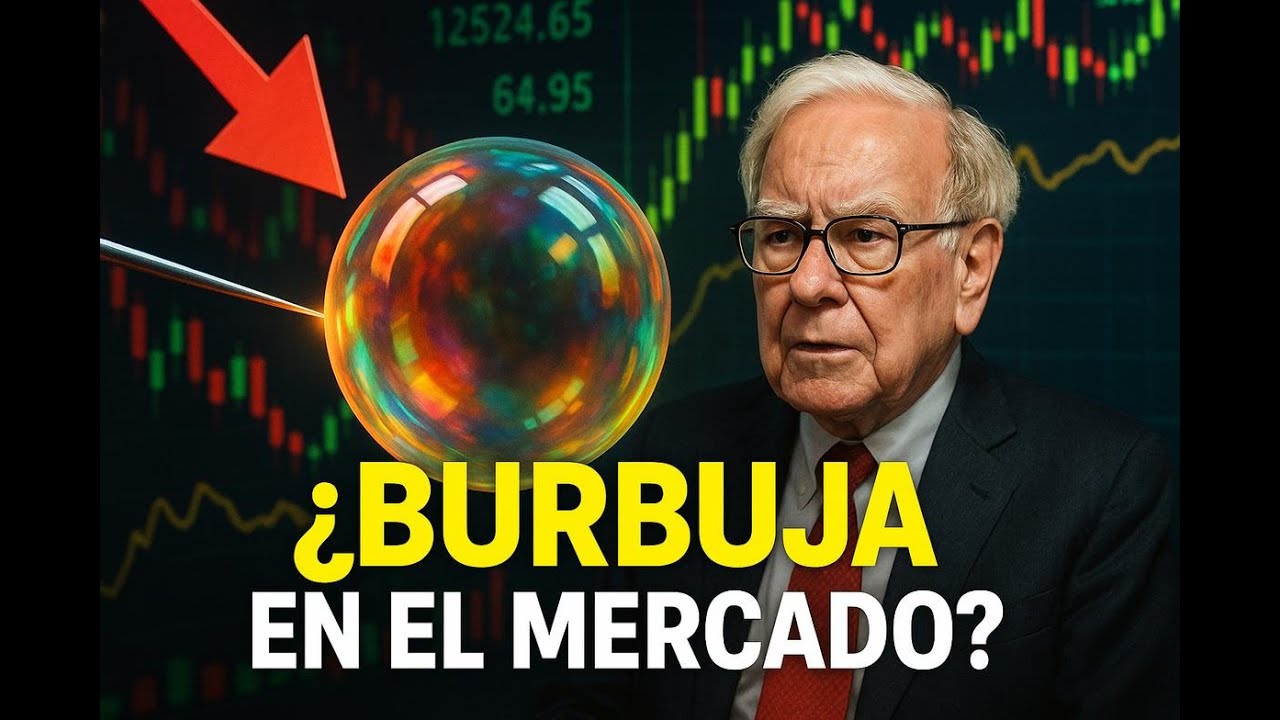 ¡ALERTA! El mercado está en BURBUJA: ¿Por qué Warren Buffett COMPRA y otros CAEN?