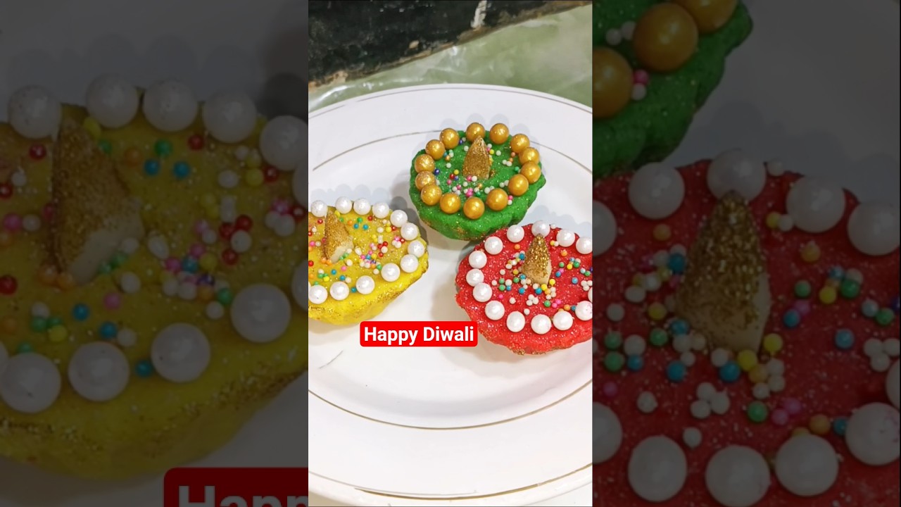 sabhi ko Happy Diwali 🪔 dipawali special| Khoya Diya  sweetrecipe#foodie viral#trending #street food