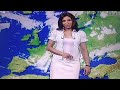 Katarzyna Trzaskalska TVP1 Wiadomości Pogoda 10 07 2006