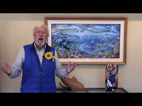 Jean-Michel Cousteau Friend and Art Collector of Robert Lyn Nelson