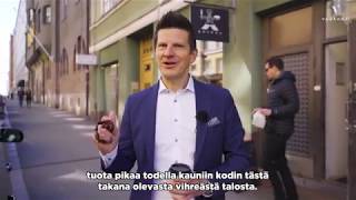 95 m2 3H Liisankatu 18, Kruununhaka. Myydyt asunnot Helsinki.