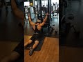 Behind neck pull down