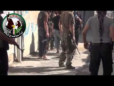 رباط عناصر لواء مجاهدي الشام على جبهة القدم في مدينة دمشق