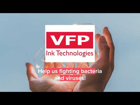 VFProtect transparent antibacterial varnish designed by VFP Ink Technologies