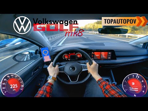 Volkswagen Golf mk8 1.5TSI (96kW) |79| 4K TEST DRIVE POV - SOUND, ACCELERATION & ENGINE🔸TopAutoPOV