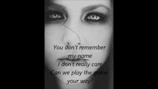 Evanescence - Lose Control (lyrics)