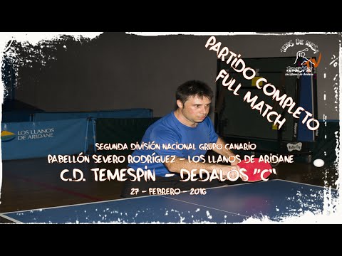 Partido Completo -15/16 SDM - C.D. Temespin - Dedalos "C"