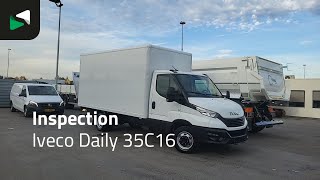 Camião furgão < 3.5t IVECO Daily 35C16 Laadklep Dubbellucht Bakwagen 160PK Airco Euro6 Meub | Imagem 4 - Autoline