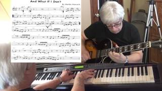 And What If I Don't - Jazz guitar & piano cover ( Herbie Hancock ) Yvan Jacques