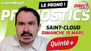 emission video des courses turf pmu du Dimanche 15 mars 2026