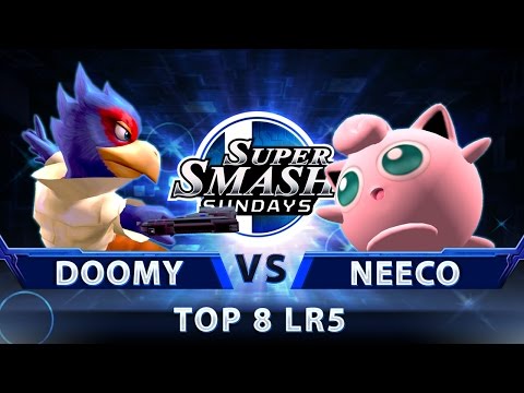 SoCal Arcadian - Doomy (Falco) vs. Neeco (Puff) - SSBM Top 8 LR5 - Smash Melee