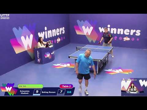 WINners CUP table 2  25.12  Kolomiets Vladimir - Boklag Roman  17:00