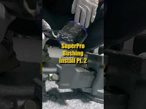 How to install SuperPro Bushings in the rear control arms! IS300, GS, JZX