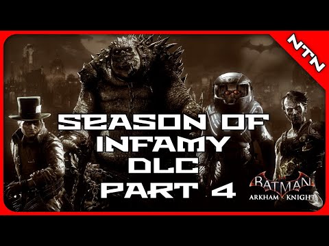 Batman: Arkham Knight Season of Infamy DLC | Walkthrough Part 4 | No Commentary (PS5 30FPS)