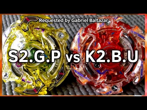 Storm Spriggan .G.P vs Kaiser Kerbeus .B.U - BATALHA BEYBLADE BURST! ベイブレードバースト