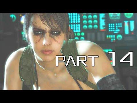 Metal Gear Solid V: The Phantom Pain Walkthrough Gameplay - Part 14 - QUIET