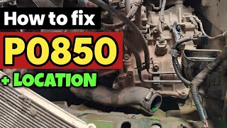 OBD Code p0850 Guide to Repair