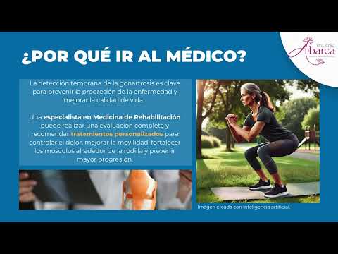 Video educativo sobre gonartrosis