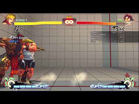 [SSFIV AE] Random Ken Combos - crHK FTW !